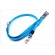 Rogz utility multi lead Turquoise 3 adjustable lengths